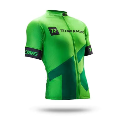 Jersey Cycling Club Kit Green and Black