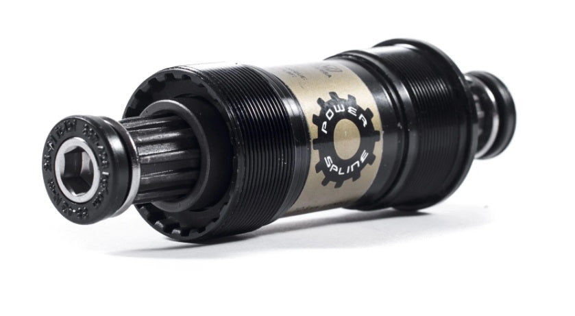 Bottom Bracket Set 113mm Black and Silver