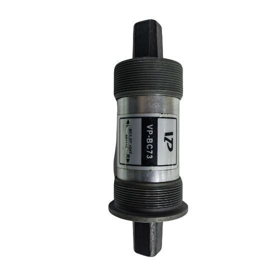Bottom Bracket Set Cassette Black and Silver