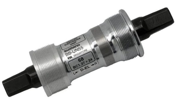 Bottom Bracket Set Silver and Black