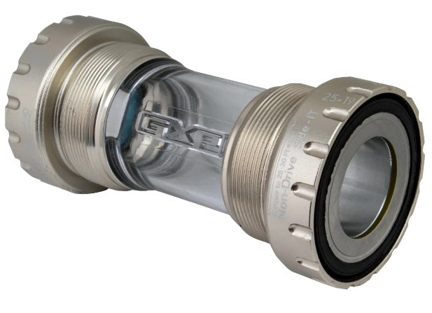 Bottom Bracket Set Silver and Transparent