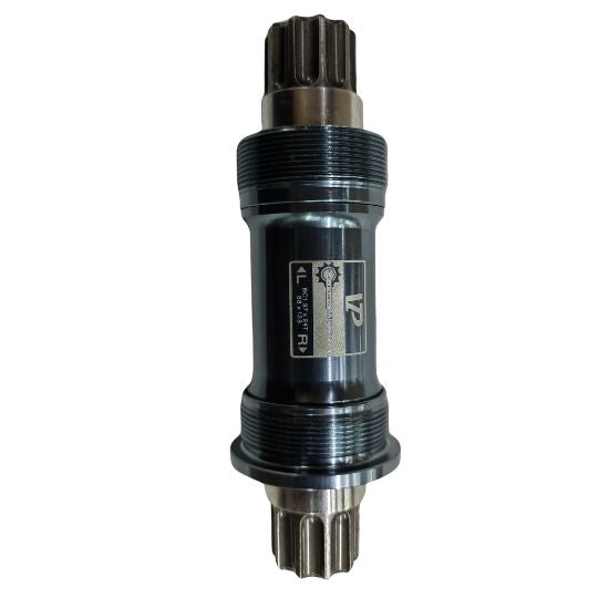 Bottom Bracket Set Cassette Blue and Silver