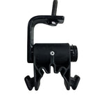 Flexi Clamp for Square Bar with Mount Black