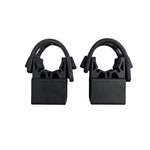 Flexi Clamp for Square Bar with Strap Black