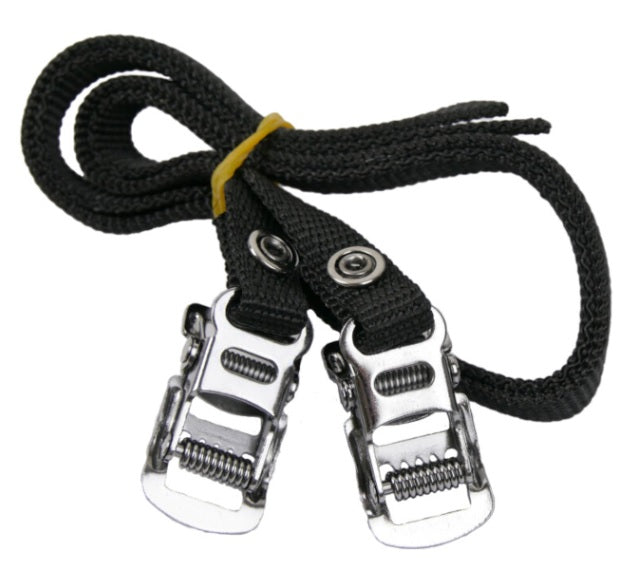 Toe Clip Straps Black