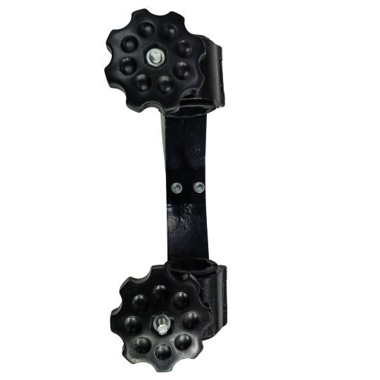 Bike Mount Rack Metal with Rubber Clamps Black