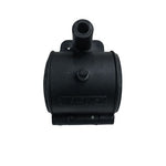 Carrier Clamp with Grey Rubber Insert Black