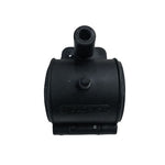 Carrier Clamp with Grey Rubber Insert Black