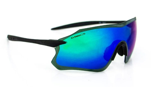 Glasses Cycling Reflective Edge W Green