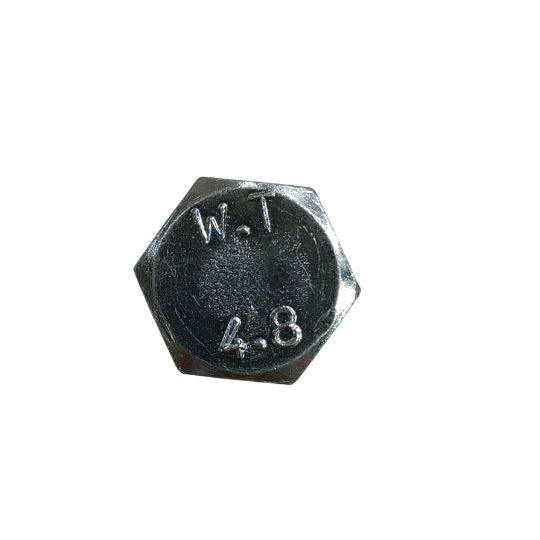 Hexagonal Bolt 100mm Large Silver