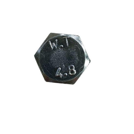 Hexagonal Bolt 60mm Large Silver