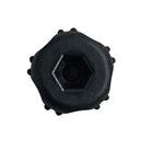 Plastic Bolt Cover Screw Cap Medium Black