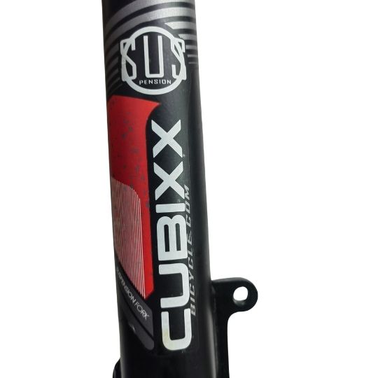 Suspension Fork Black, Red and Grey