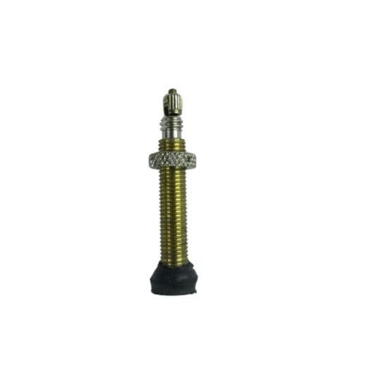 Tubeless Tyre Valve 35mm Gold and Silver