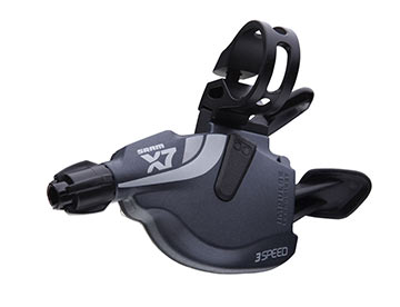 Shifting Lever Left X7 3 Speed Black