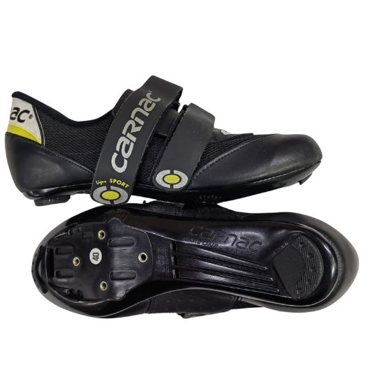 Shoes Cycling Euro 43 Silver, Blue and Yellow