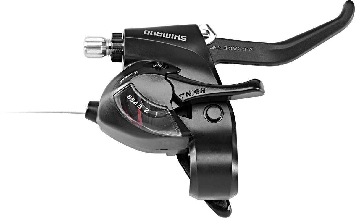 Brake Lever V-Brake 6 Speed Black
