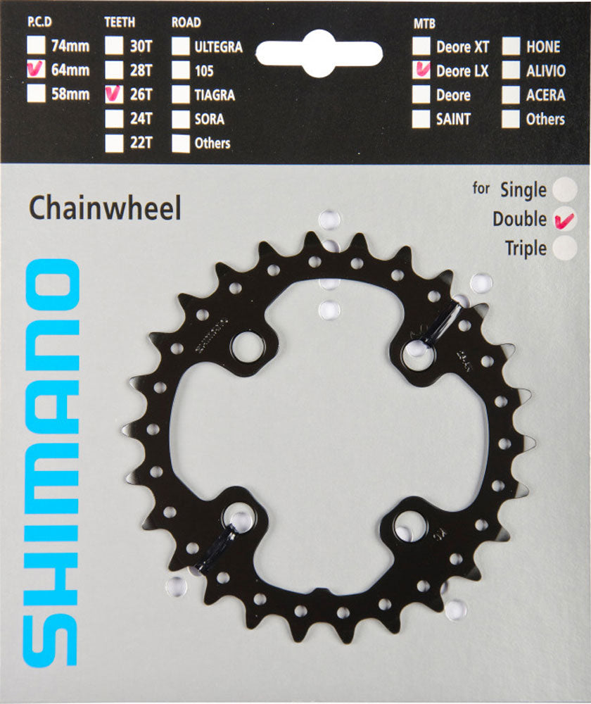 Chain Ring 26T Black
