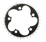 Chain Ring Black and Silver