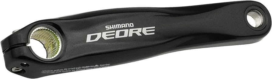 Left Crank Arm Deore Black