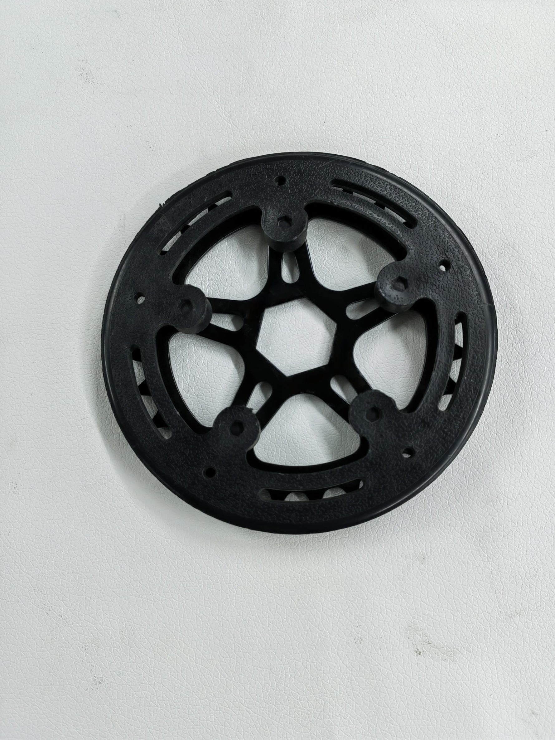 Chain ring 1p 28t hex black