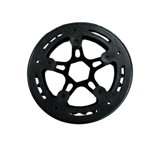Chain ring 1p 28t hex black