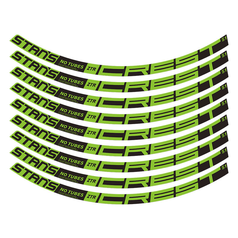 Decals Black and Green