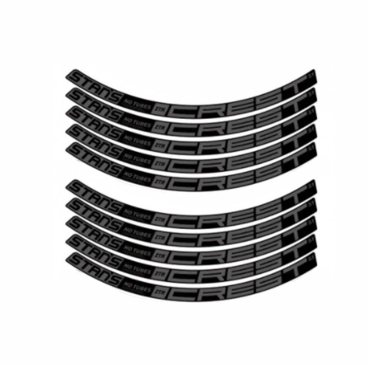 Decals Black and Grey