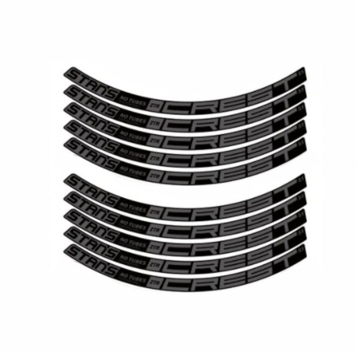 Decals Black and Grey