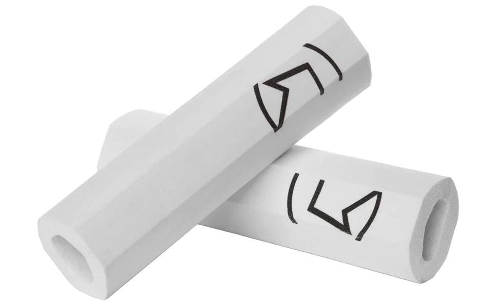 Handlebar Grip Silicon Foam White