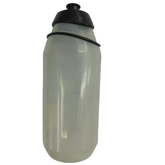 Water Bottle 500ml Clear, Grey Top