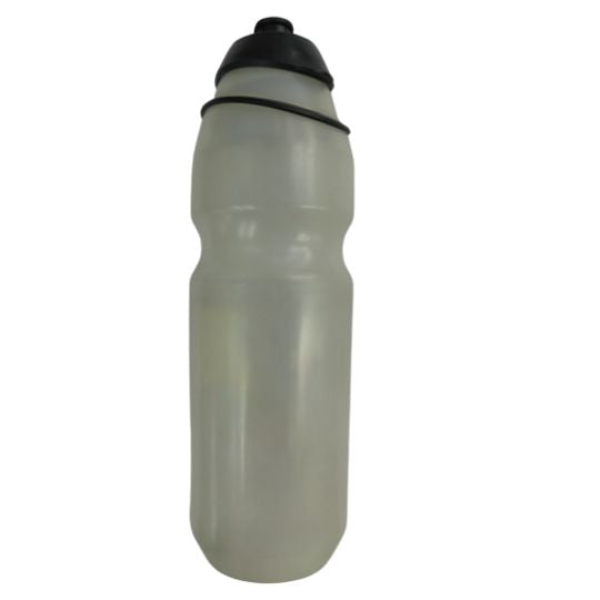Water Bottle 750ml Clear, Grey Top