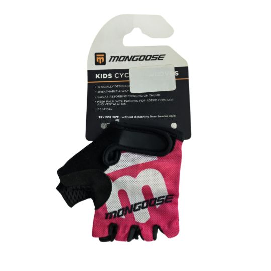 Gloves Kids Cycling Pink