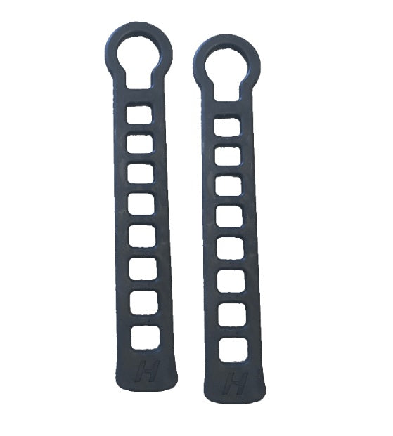 Flexi Clamp Strap Only Square Bar Set |2| Black