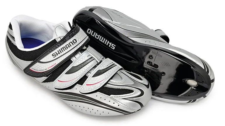 Shoes Cycling Euro 41 Silver and Black