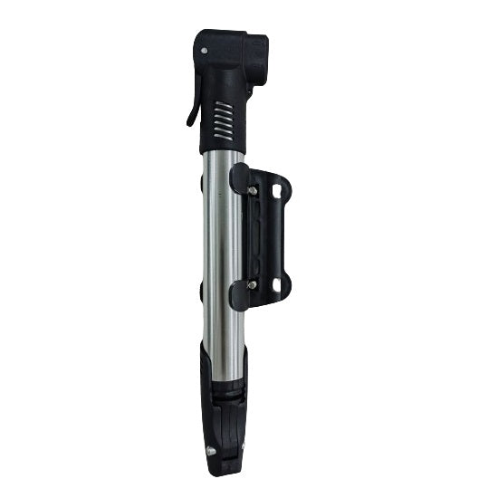 Bicycle Pump Mini Alloy Dual Action Frame Fitt