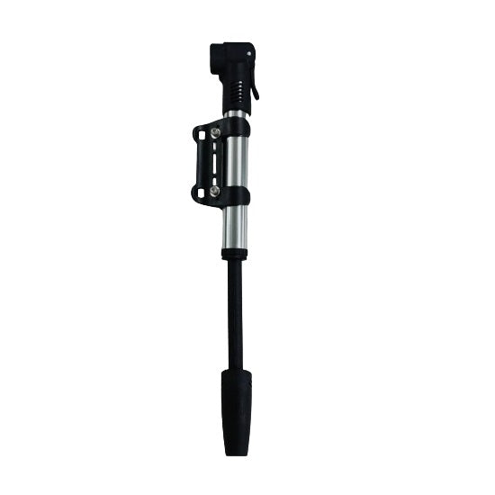 Bicycle Pump Mini Alloy Dual Action Frame Fitt
