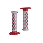Bicycle H andle Bar Grips Ocley Red White