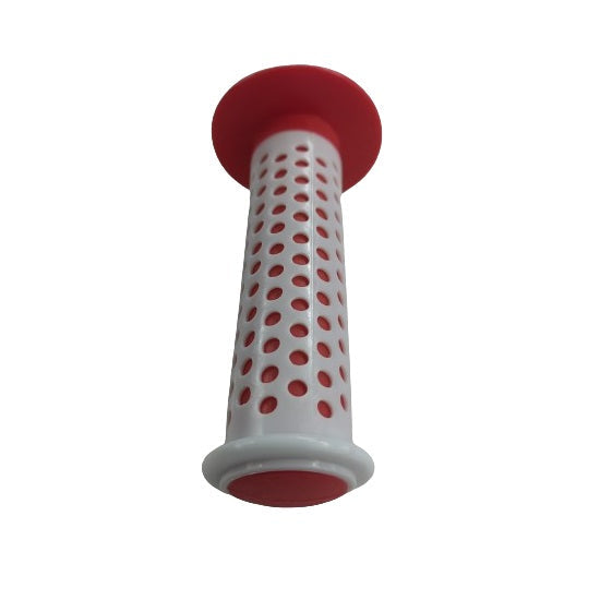 Bicycle H andle Bar Grips Ocley Red White