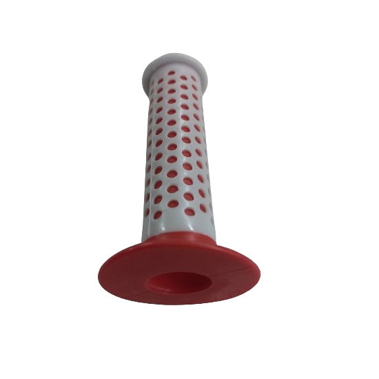 Bicycle H andle Bar Grips Ocley Red White