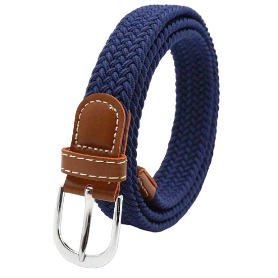 Belt 1pc Ladies Woven Elastic Belt 2.5cm or 1 inch wide elasticated belt