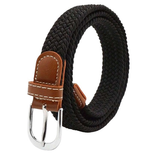 Belt 1pc Ladies Woven Elastic Belt 2.5cm or 1 inch wide elasticated belt