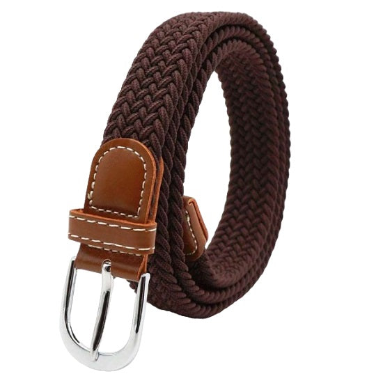 Belt 1pc Ladies Woven Elastic Belt 2.5cm or 1 inch wide elasticated belt