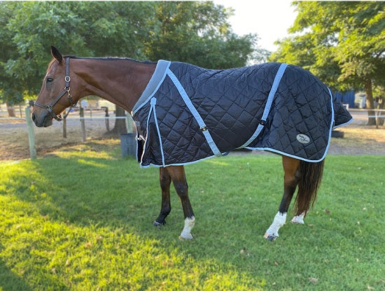 Stable Buster Duvet 300g with Fleece Collar Max