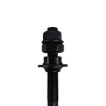 Axle rear 3|8 mtb rac black