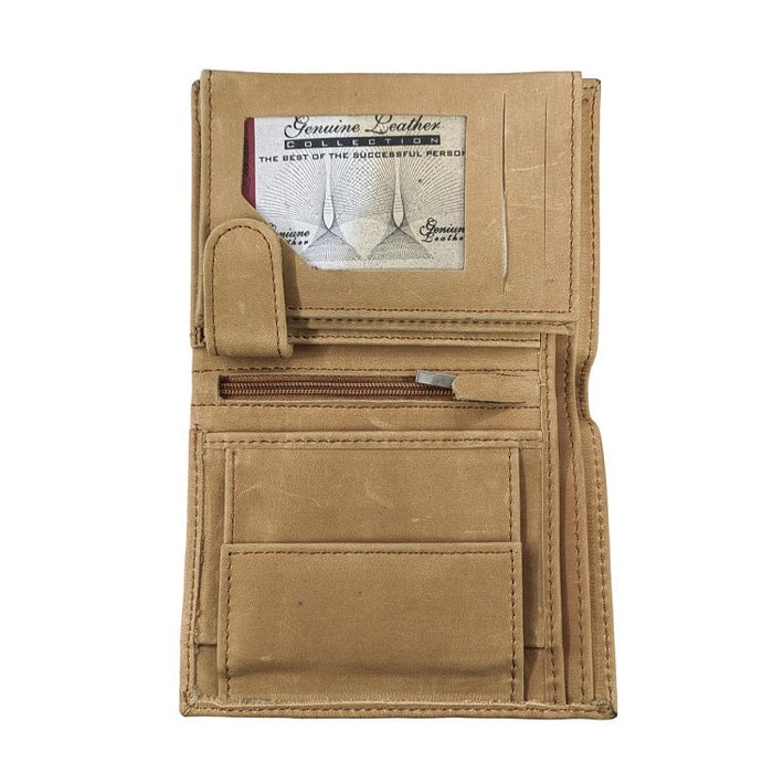 Wallet mens leather multi card imp
