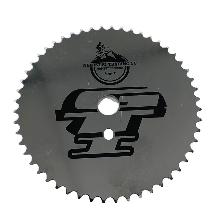 Bicycle Chainwheel Single 52 T Gt Chrome — Saddle Creek