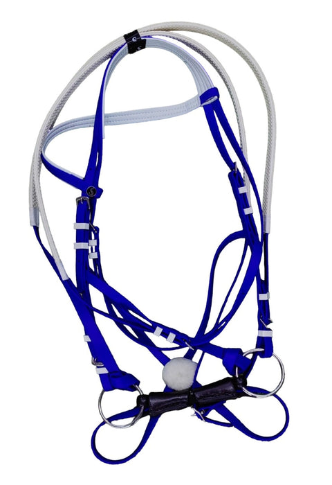 Bridle Biothane Grackle Nicholson  Noseband + Reins Solo