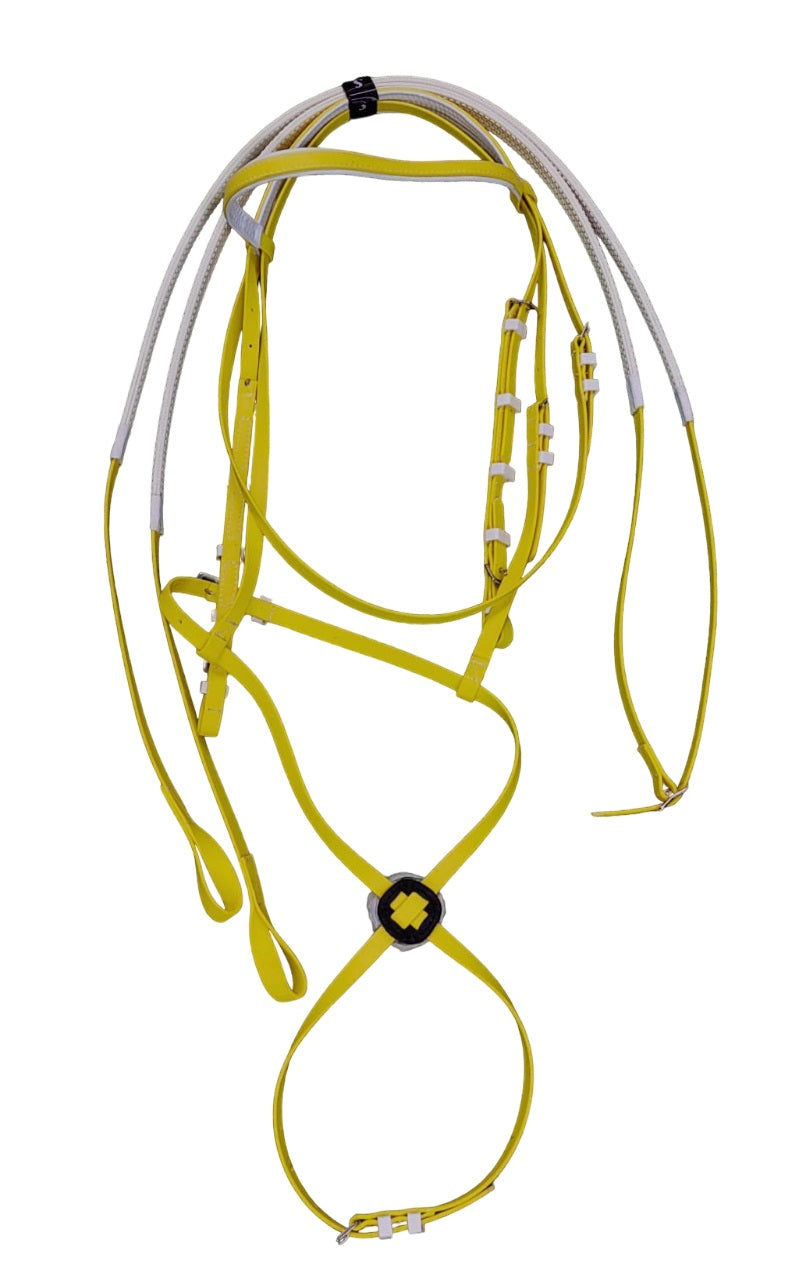 Bridle Biothane Grackle Noseband + Reins Solo