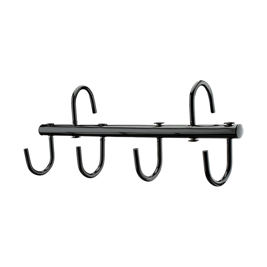 Tack rack with four hooks